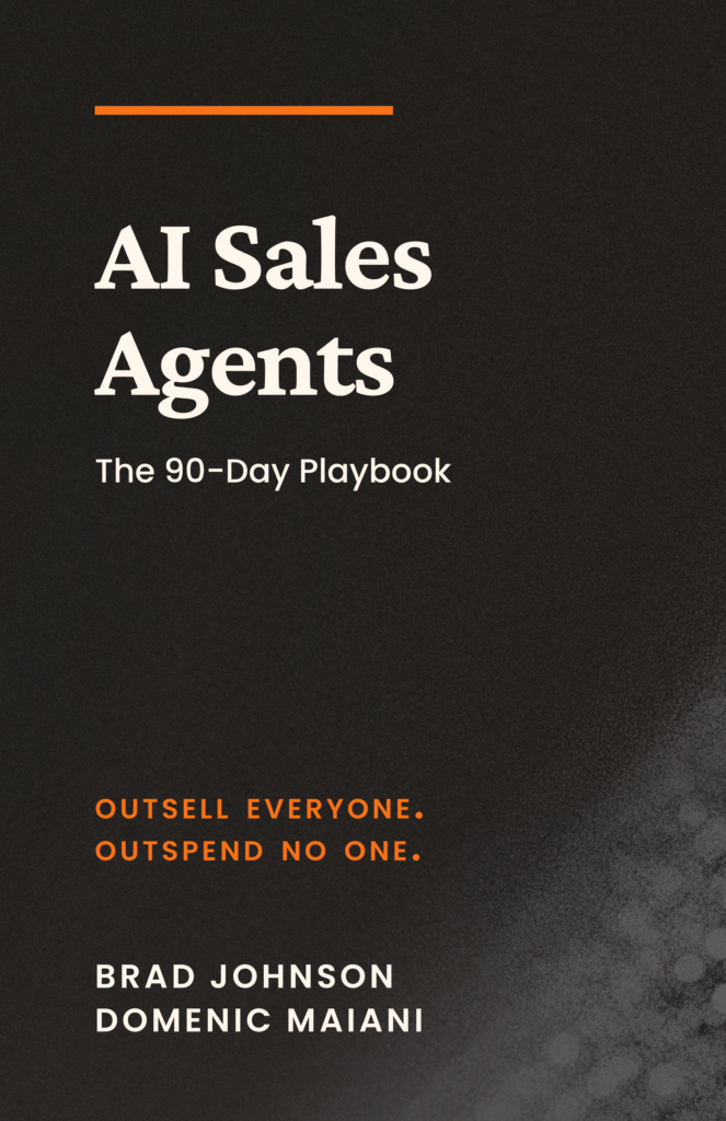 AI Sales Agents book cover, Brad Johnson and Domenic Maini